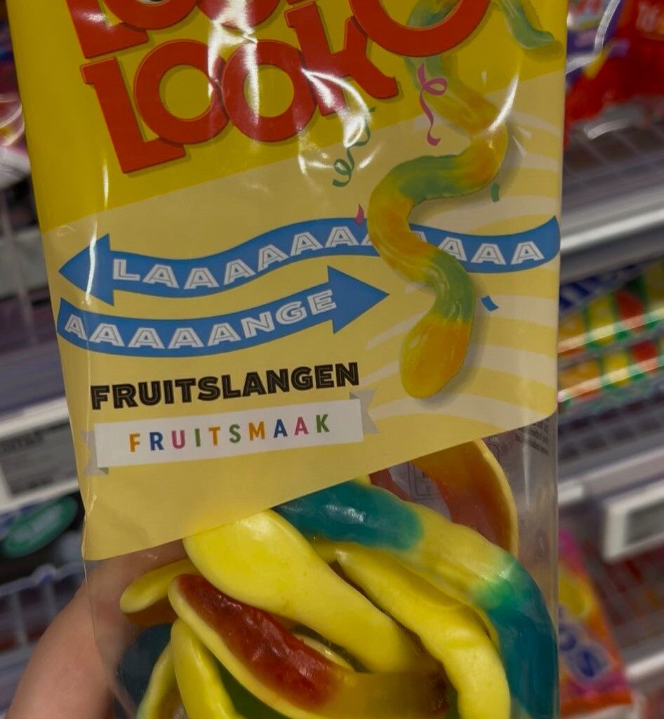 Look O Look fruitslangen glutenvrij snoep Jumbo