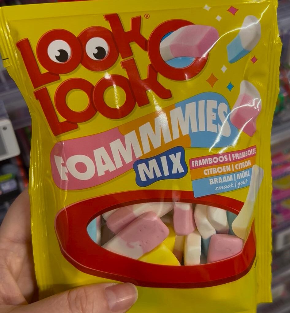 Look O Look Foammies mix glutenvrij snoep Jumbo